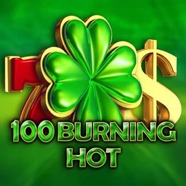 100 Burning Hot slot logo by Amusnet Interactive at Karhubet Casino100 Burning Hot