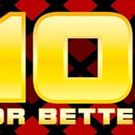 10s or Better by 1x2gaming, showcased at karhubetcasinos.fi – game logo