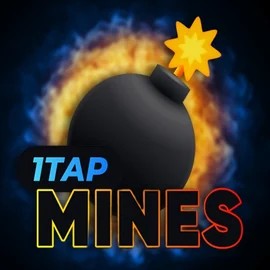1Tap Mines game by Turbo Games – logo hosted on Karhubet Casino