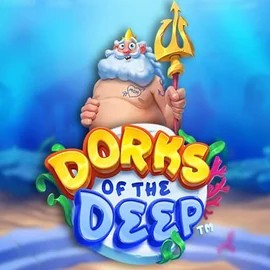 Dorks of the Deep slot logo by Hacksaw Gaming at Karhubet CasinoDorks of the Deep