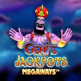 Genie Jackpots Megaways slot logo by Blueprint Gaming at Karhubet CasinoGenie Jackpots Megaways
