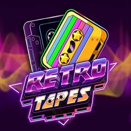 Retro Tapes slot logo by Push Gaming at Karhubet CasinoRetro Tapes